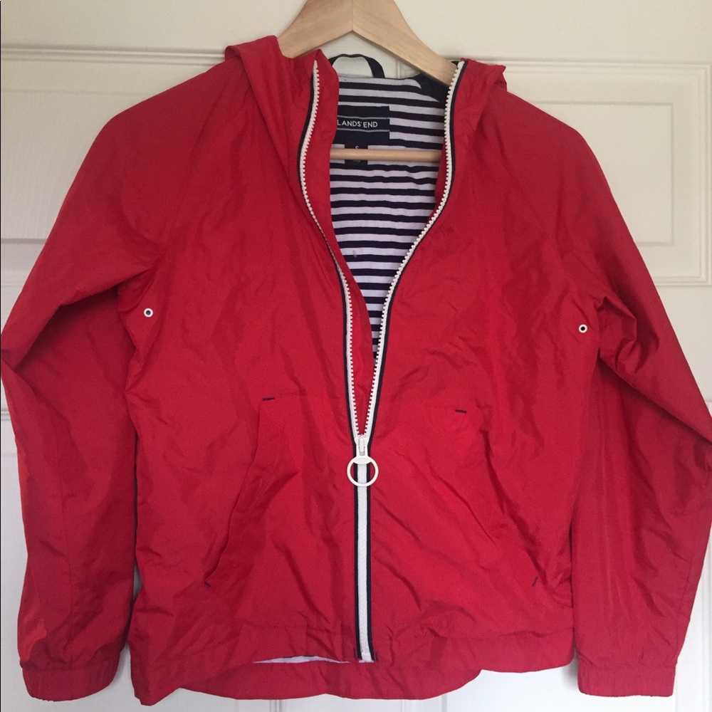 Lands End Kids Size 8 Windbreaker